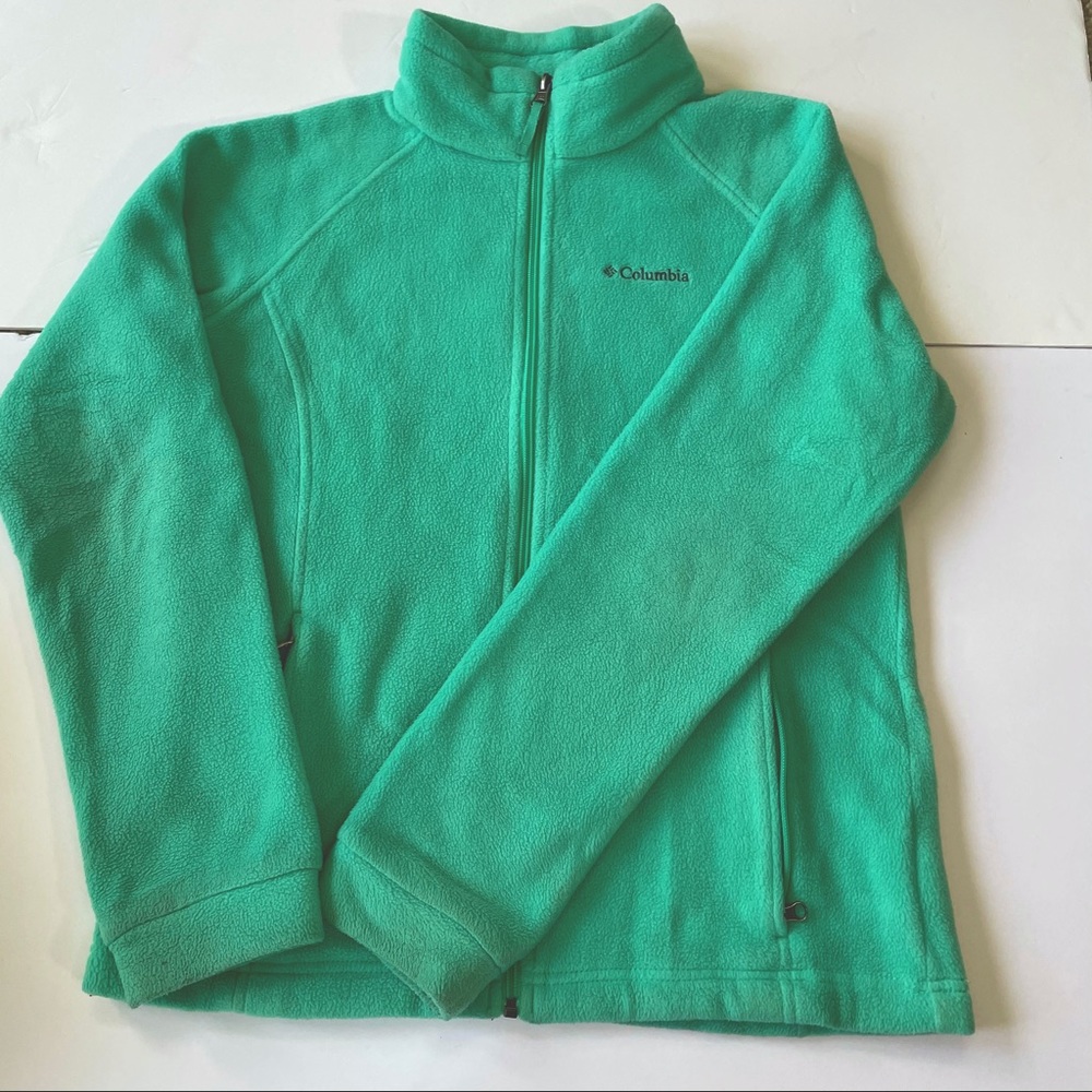 Columbia girls fleece zip up jacket - Picture 2 of 7